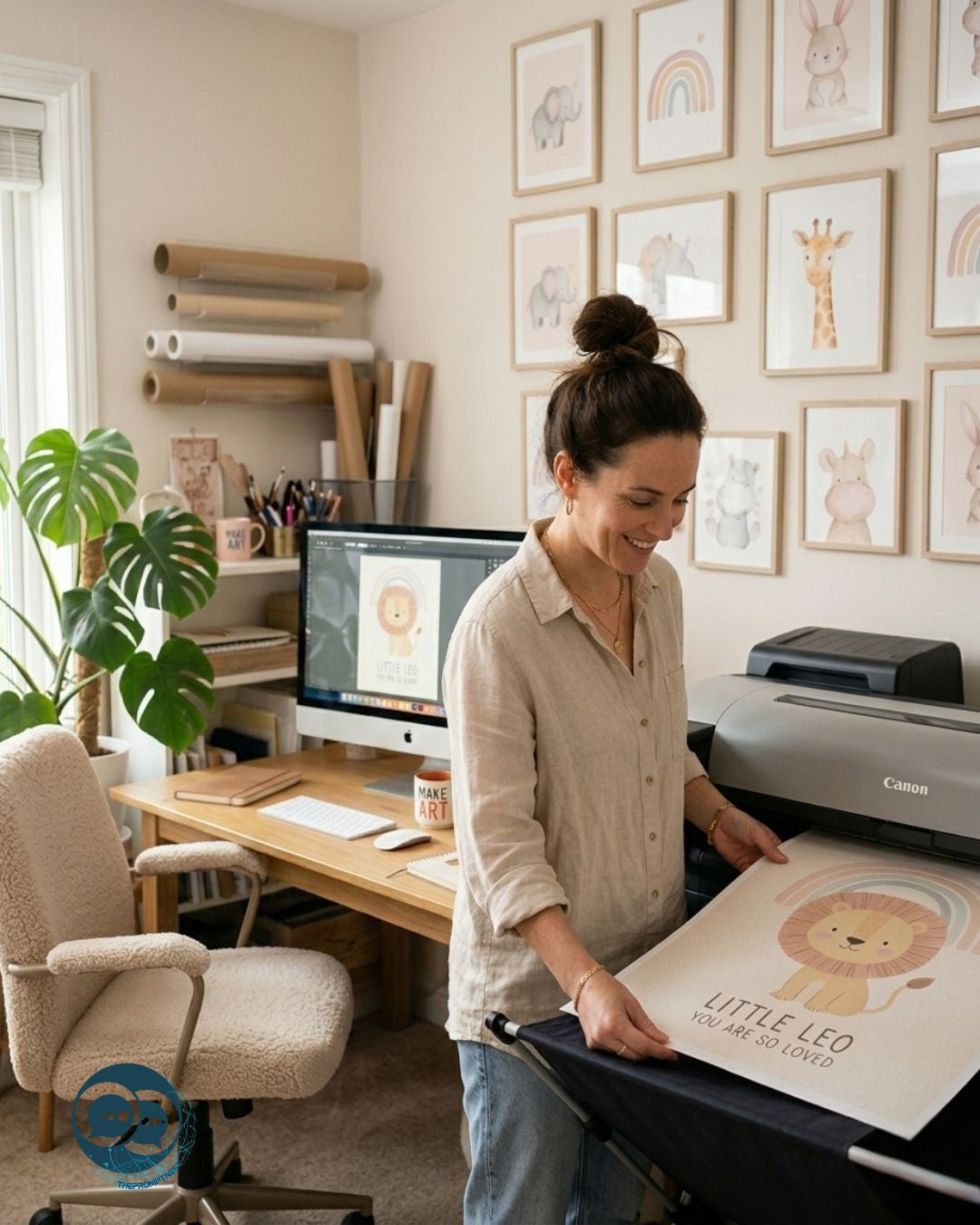 7 Free ChatGPT Prompts to Sell Digital Wall Art