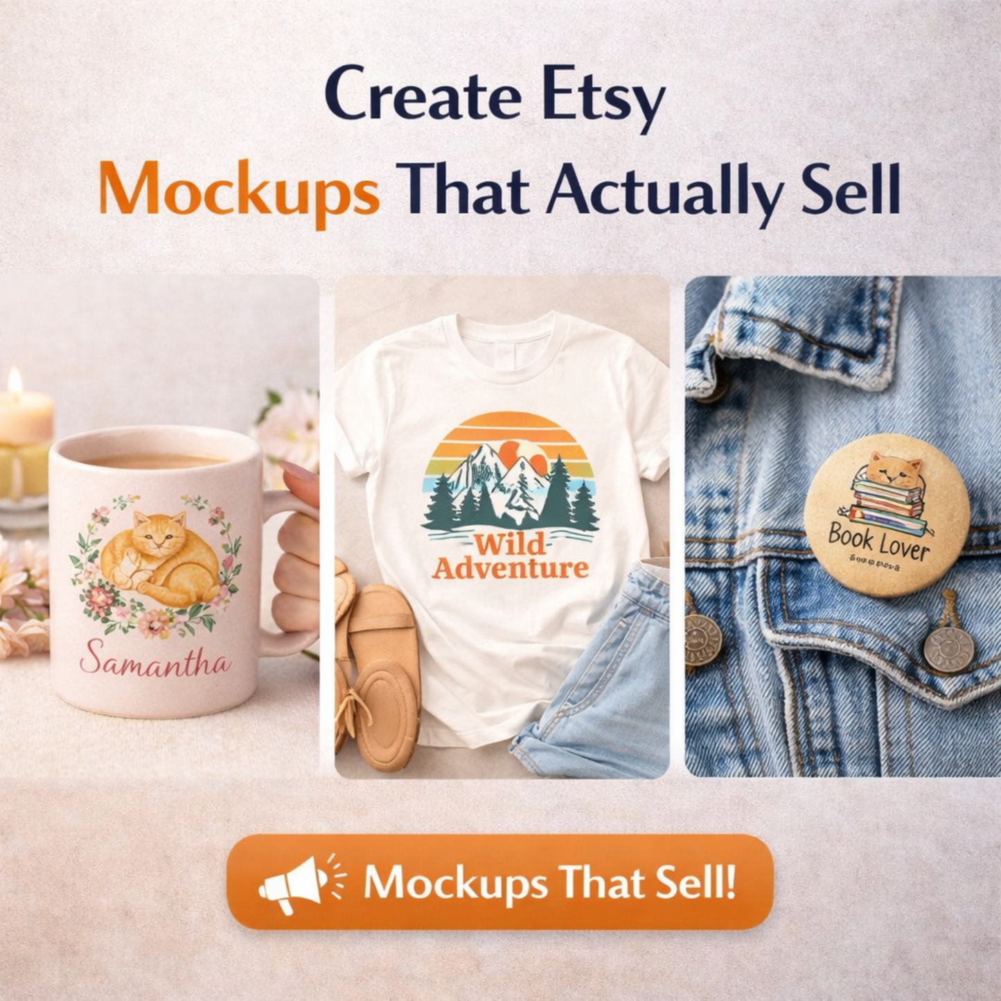 AI workflow tool that helps Etsy sellers create better mockups for product listings to improve clicks and visibility