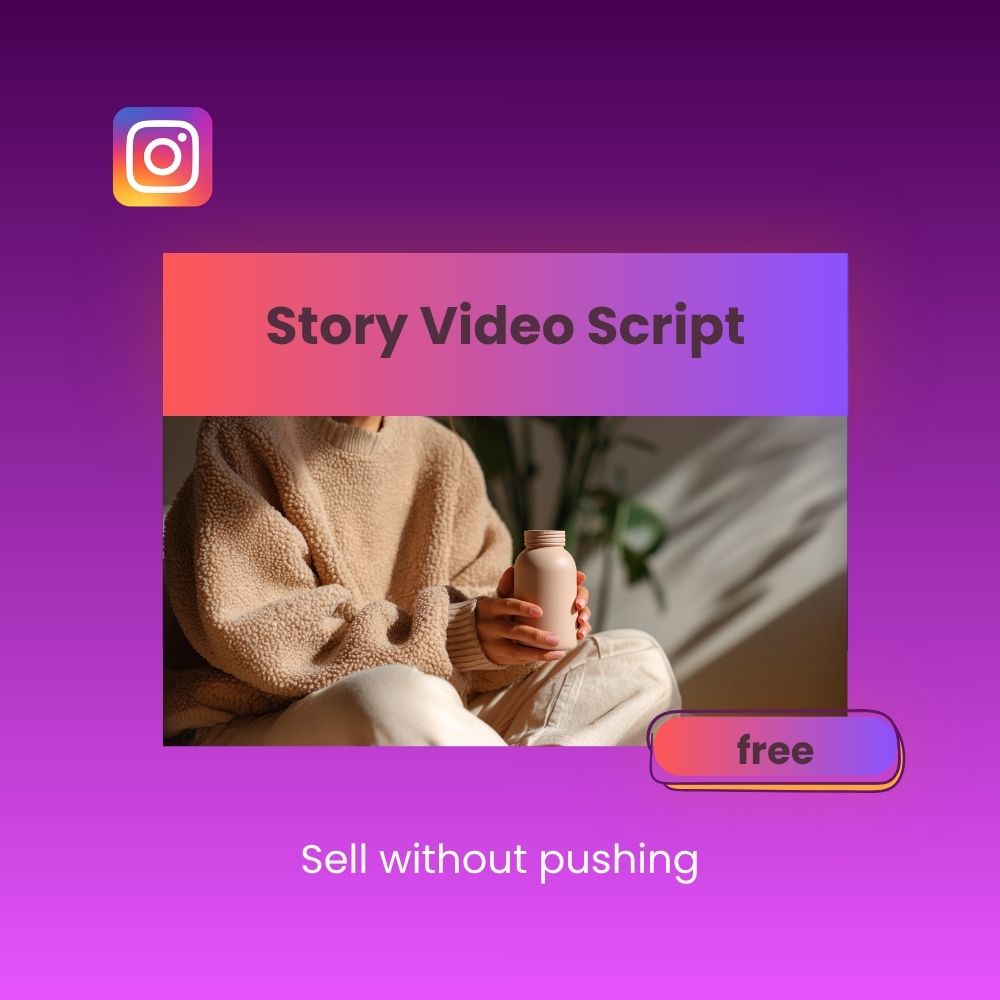 lifestyle product scene for storytelling faceless video content ecommerce sellers